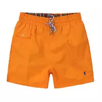 2013 shorts ralph lauren hommes beach pants polo double-poche orange